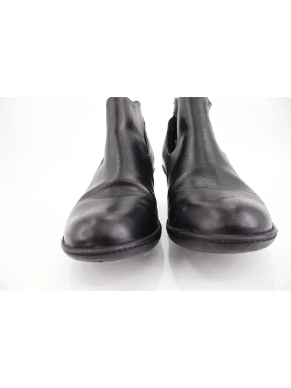 Dansko Women's Bonita Boots Size 38 7.5 Heel Black Leather Comfy Bootie Zip Up
